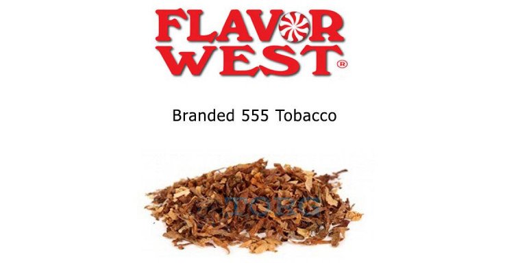 Изображение Ароматизатор Flavor West Branded 555 Tobacco Ароматизатор Flavor West Branded 555 Tobacco