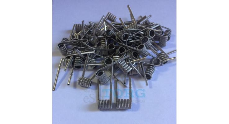 Изображение Tripple fused clapton Ni 0.4/Ni 0.1 handcraftet coil Tripple fused clapton Ni 0.4/Ni 0.1 handcraftet coil